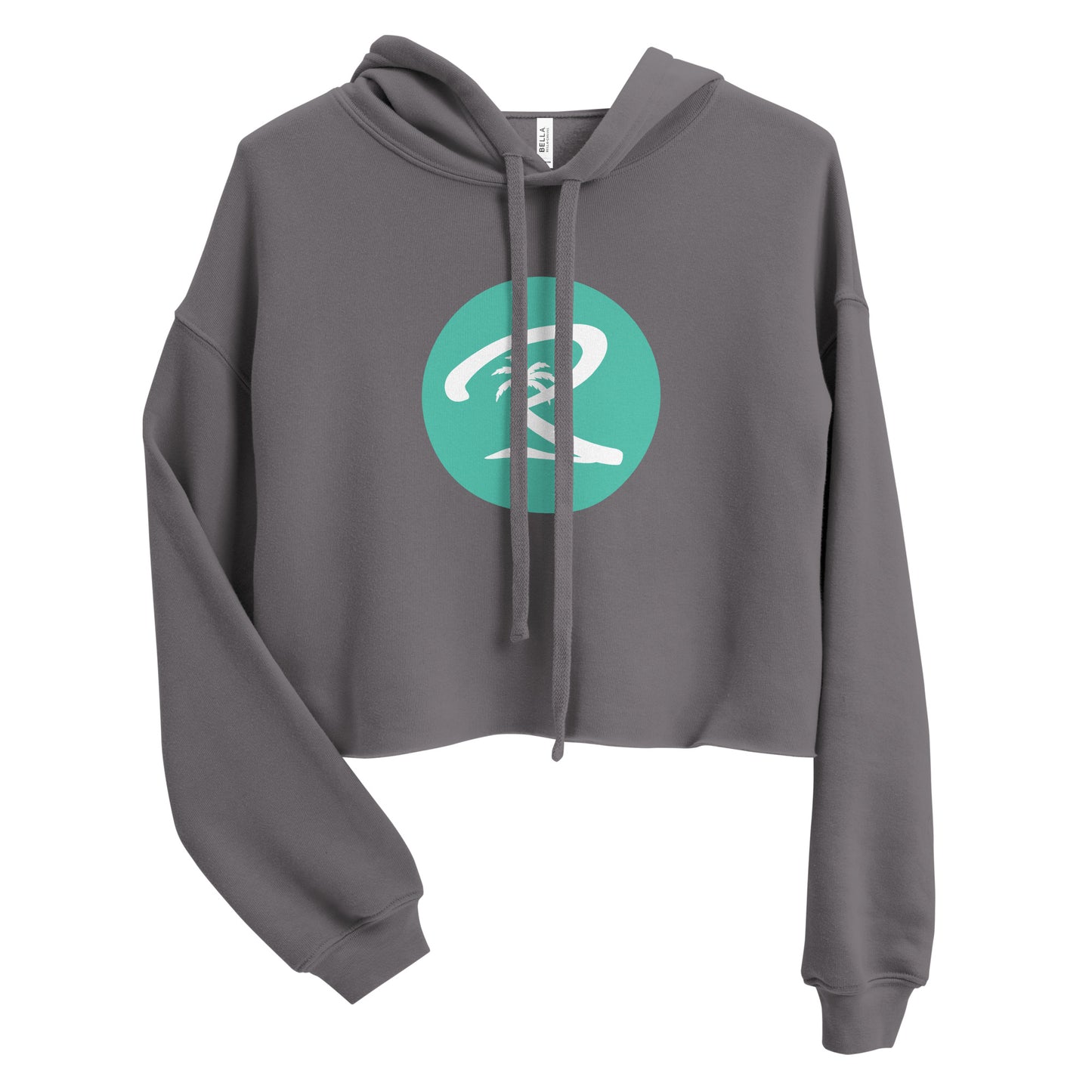 Circle Palm Crop Hoodie