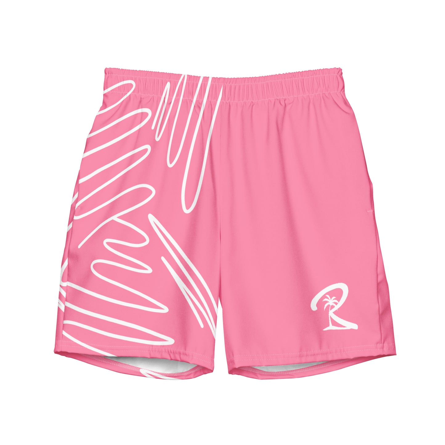 OceanFlow Swim Trunks - Tickle Me Pink