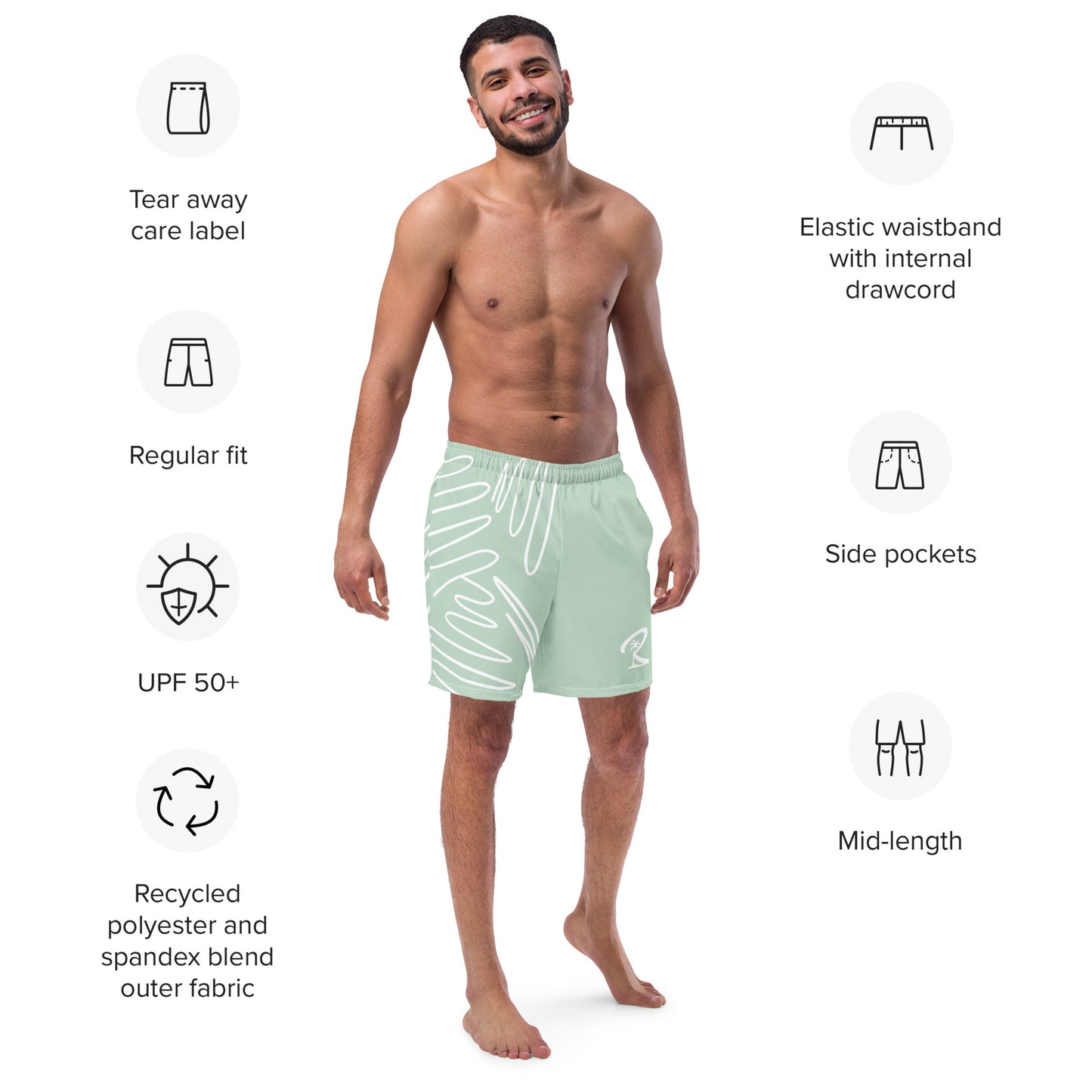 OceanFlow Swim Trunks - Edgewater