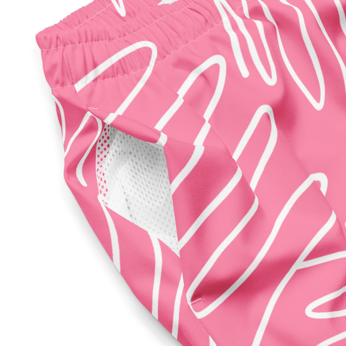 OceanFlow Swim Trunks - Tickle Me Pink