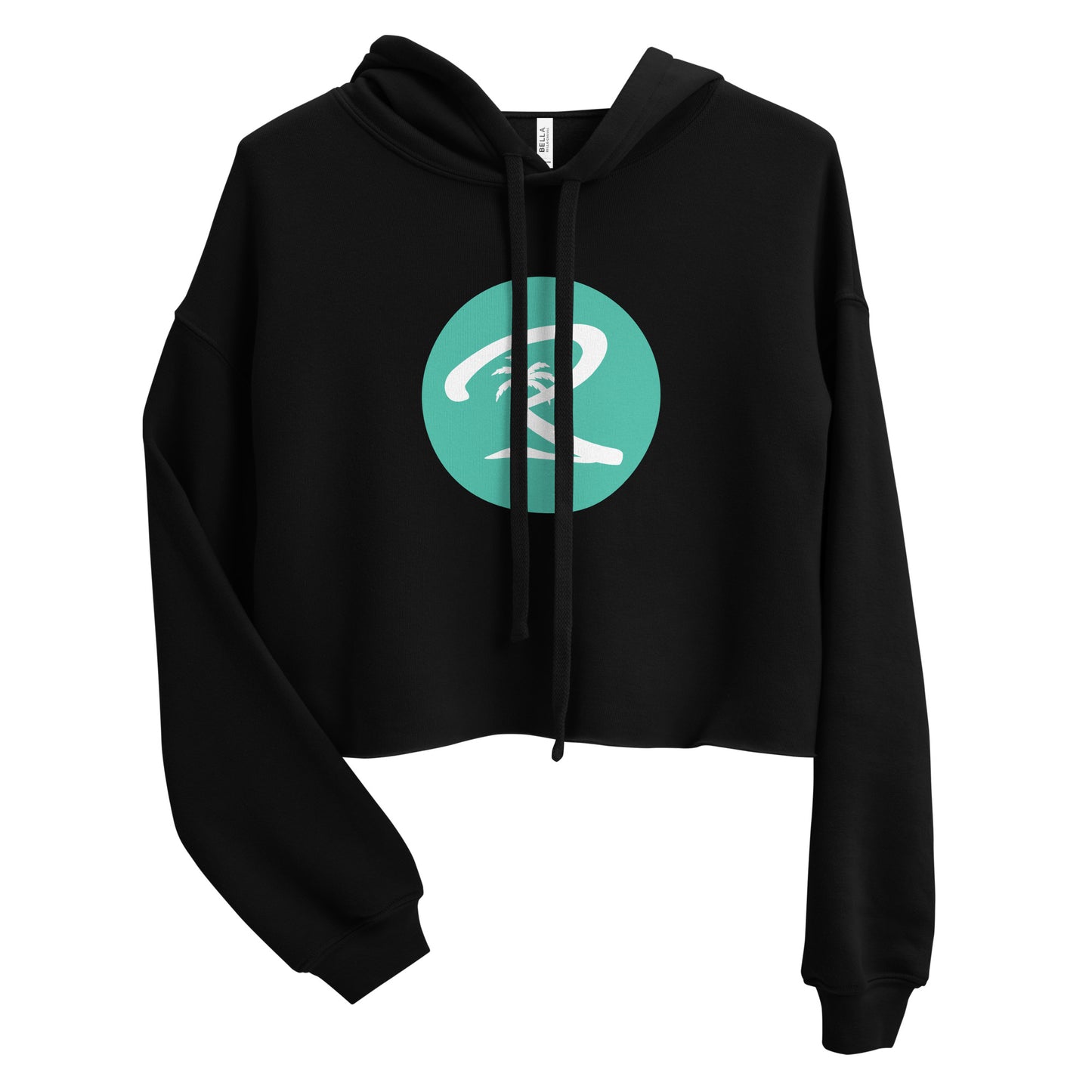 Circle Palm Crop Hoodie