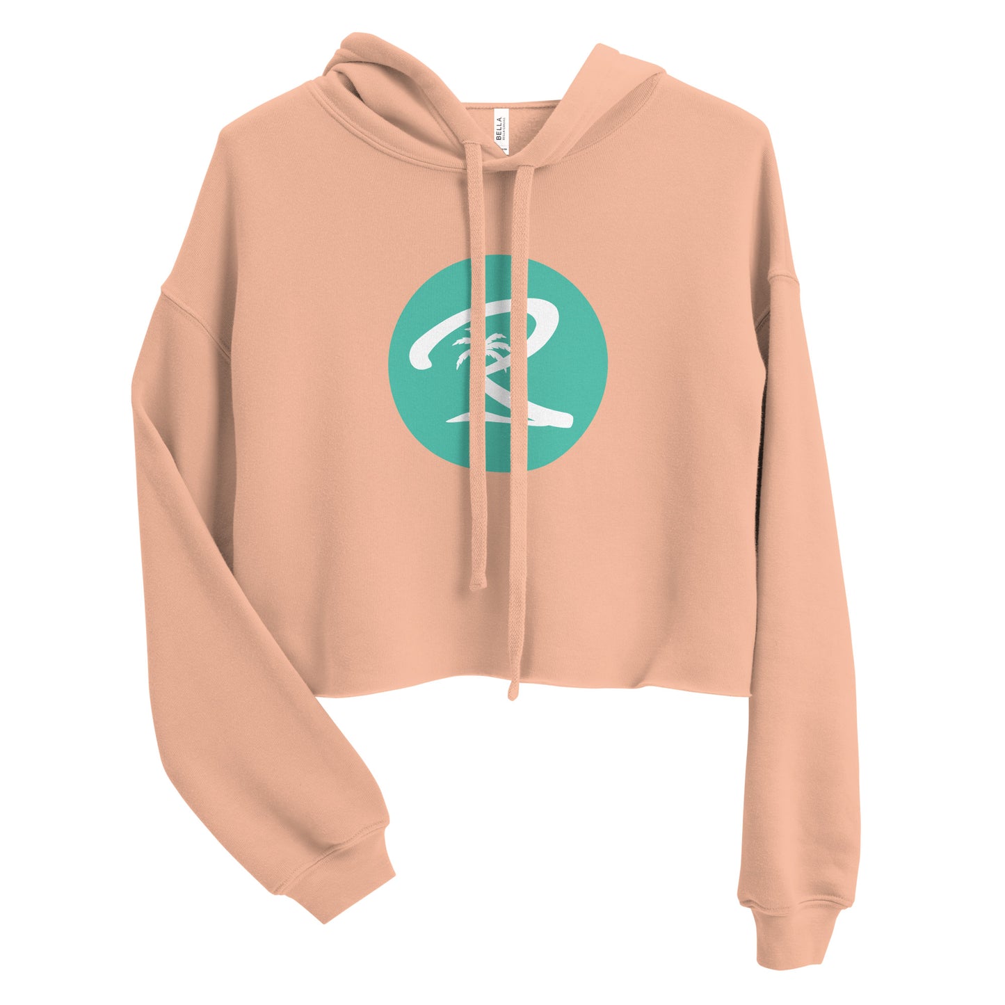 Circle Palm Crop Hoodie